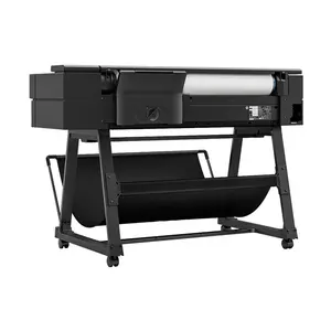 HP DesignJet T850 36 Inch Large Format Plotter Printer, CAD and Technical Drawing Printing, 2400×1200 DPI Resolution, Up to 25 Seconds per A1 Print, Wi-Fi and Ethernet Connectivity, Professional Wide Format Printer