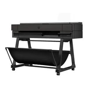HP DesignJet T850 36 Inch Large Format Plotter Printer, CAD and Technical Drawing Printing, 2400×1200 DPI Resolution, Up to 25 Seconds per A1 Print, Wi-Fi and Ethernet Connectivity, Professional Wide Format Printer