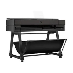 HP DesignJet T850 36 Inch Large Format Plotter Printer, CAD and Technical Drawing Printing, 2400×1200 DPI Resolution, Up to 25 Seconds per A1 Print, Wi-Fi and Ethernet Connectivity, Professional Wide Format Printer