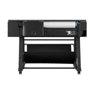 HP DesignJet T850 36 Inch Large Format Plotter Printer, CAD and Technical Drawing Printing, 2400×1200 DPI Resolution, Up to 25 Seconds per A1 Print, Wi-Fi and Ethernet Connectivity, Professional Wide Format Printer
