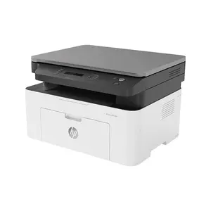 HP Laser MFP 136a Monochrome Laser Printer, Print Copy Scan Functions, USB Connectivity, Compact Multifunction Desktop Design, Reliable Home and Office Printing Solution