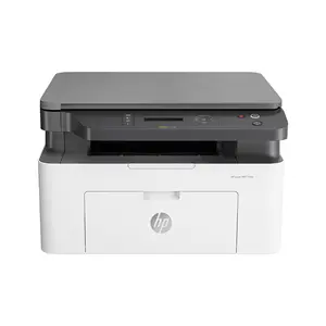 HP Laser MFP 136a Monochrome Laser Printer, Print Copy Scan Functions, USB Connectivity, Compact Multifunction Desktop Design, Reliable Home and Office Printing Solution