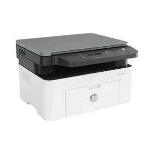 HP Laser MFP 136w Wireless Mono Laser Printer, Print Scan Copy Functions, Up to 20 Pages Per Minute Print Speed, 1200 DPI Resolution, Built-In Wi-Fi Connectivity, Compact Multifunction Office Printer