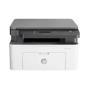 HP Laser MFP 136w Wireless Mono Laser Printer, Print Scan Copy Functions, Up to 20 Pages Per Minute Print Speed, 1200 DPI Resolution, Built-In Wi-Fi Connectivity, Compact Multifunction Office Printer
