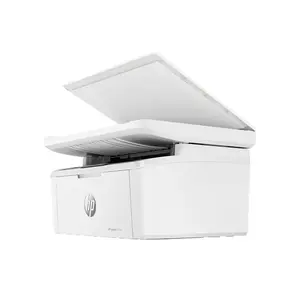 HP Laser MFP M141a Monochrome Laser Printer, Print Copy Scan Functions, USB Connectivity, Compact Desktop Design, Space-Saving Multifunction Printer for Home and Office Use