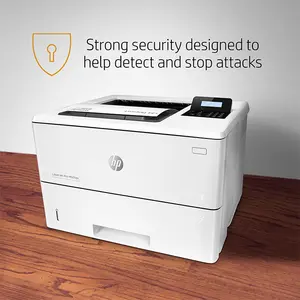 HP LaserJet Pro M501dn Monochrome Laser Printer, Automatic Duplex Printing, Ethernet Connectivity, USB Interface