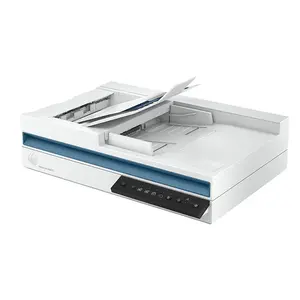 HP ScanJet Pro 2600 f1 Flatbed Scanner, Duplex Scanning Capability, 1200 DPI Optical Resolution, Up to 25 Pages Per Minute Scan Speed, USB Connectivity, Professional Document Scanning Solution