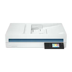 HP ScanJet Pro N4600 fnw1 Scanner (20G07A), Flatbed and Automatic Document Feeder Design, Duplex Scanning Support, 1200 DPI Optical Resolution, Up to 40 Pages Per Minute, Wi-Fi Ethernet and USB Connectivity
