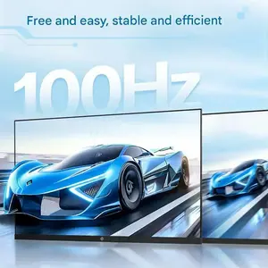 HP Star Vision Pro S24E 23.8-Inch Full HD IPS Monitor, 1920×1080 Resolution, 100Hz Refresh Rate, 5ms Response Time, 99% sRGB, 178° Viewing Angle, HDMI + DisplayPort, Flicker-Free, Low Blue Light