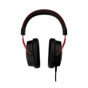HyperX Cloud Alpha Wired Gaming Headset Open Box, Dual Chamber 50mm Drivers, Detachable Noise-Cancelling Microphone, 3.5mm Multi-Platform Connectivity, Premium Gaming Audio Headset