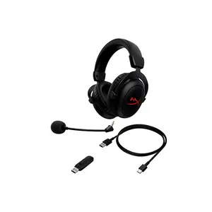 HyperX Cloud Core Wireless Gaming Headset Open Box, 2.4GHz Low-Latency Wireless Connectivity, DTS Headphone:X Spatial Audio, Detachable Noise-Cancelling Microphone, Long Battery Life Gaming Headset