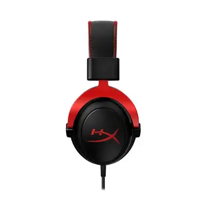 HyperX Cloud II Gaming Headset Open Box, Virtual 7.1 Surround Sound, 53mm Drivers, Detachable Noise-Cancelling Microphone, Multi-Platform Gaming Audio Headset
