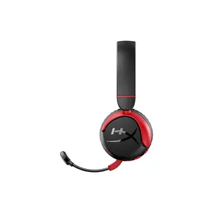 HyperX Cloud Mini Wireless Lightweight Gaming Headset Black Edition, Compact Wireless Gaming Audio System, Lightweight Comfort Design, Gaming Headphones