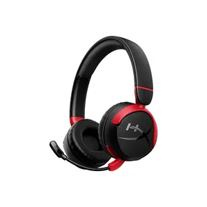 HyperX Cloud Mini Wireless Lightweight Gaming Headset Black Edition, Compact Wireless Gaming Audio System, Lightweight Comfort Design, Gaming Headphones