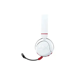 HyperX Cloud Mini Wireless Lightweight Gaming Headset White Edition, Compact Wireless Gaming Audio System, Lightweight Comfort Design, Gaming Headphones
