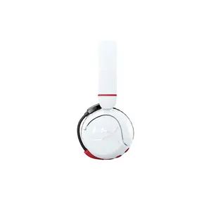 HyperX Cloud Mini Wireless Lightweight Gaming Headset White Edition, Compact Wireless Gaming Audio System, Lightweight Comfort Design, Gaming Headphones