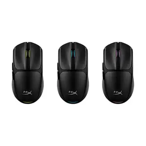 HyperX Pulsefire Fuse Wireless Lightweight Gaming Mouse Black Edition, Ergonomic Wireless Design, High-Precision Tracking Performance, Competitive Gaming Mouse