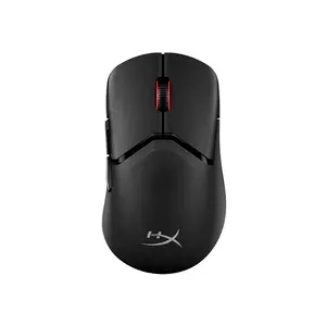 HyperX Pulsefire Saga Pro Wireless Modular Gaming Mouse Black Edition, Customizable Lightweight Design, Wireless Connectivity, High-Performance Competitive Gaming Mouse