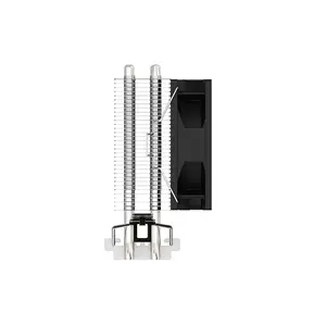 ID-COOLING SE-802-SD V3 CPU Air Cooler Black, 95W TDP Tower Cooler, 2 Direct-Contact Heatpipes, 80mm Cooling Fan