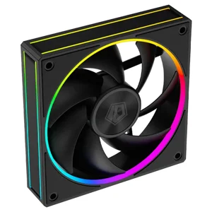 ID-COOLING AF-127 Trio ARGB Cooling Fan Kit, Triple Pack 120mm PWM Fans with Addressable RGB Lighting and Optimized Cooling Performance