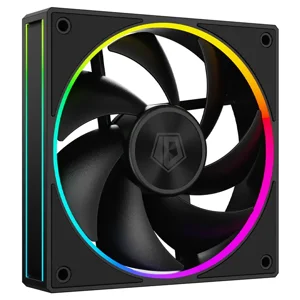 ID-COOLING AF-127 Trio ARGB Cooling Fan Kit, Triple Pack 120mm PWM Fans with Addressable RGB Lighting and Optimized Cooling Performance
