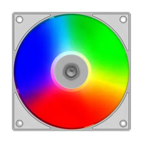 ID-COOLING AS-120 Trio ARGB Cooling Fan Kit, Triple Pack 120mm PWM Fans with Addressable RGB Lighting and High Airflow Design