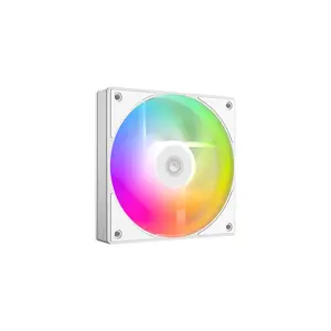 ID-COOLING AS-120 ARGB Cooling Fan, 120mm PWM Case Fan with Addressable RGB Lighting and High Airflow Performance