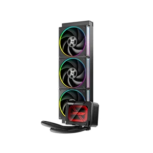 ID-COOLING DL360 MAX Liquid CPU Cooler, Removable Magnetic LCD Display, 360mm AIO Cooling System, Triple Fan High-Performance Liquid Cooling Solution