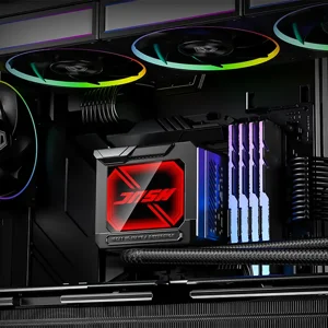 ID-COOLING DL360 MAX Liquid CPU Cooler, Removable Magnetic LCD Display, 360mm AIO Cooling System, Triple Fan High-Performance Liquid Cooling Solution