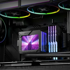 ID-COOLING DL360 MAX Liquid CPU Cooler, Removable Magnetic LCD Display, 360mm AIO Cooling System, Triple Fan High-Performance Liquid Cooling Solution
