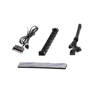ID-COOLING FH-07 PWM Fan Hub Controller, 7-Port Cooling Fan Hub, SATA Powered Design, 12V Input Support, PWM Fan Splitter Module for Advanced PC Cooling Management