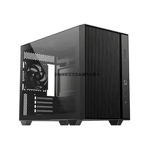 ID-COOLING FLOW 500 AIR Black Micro-ATX PC Case, 403mm GPU Support, 360mm Top Radiator, 180mm CPU Cooler Clearance, 3 Pre-Installed 120mm Fans, Tempered Glass Panel & USB Type-C Front I/O
