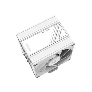 ID-COOLING FROZN A410 DW White CPU Air Cooler, Dual 120mm PWM Fans, 4 Direct-Touch Heatpipes, Tower Air Cooler for Intel & AMD Processors