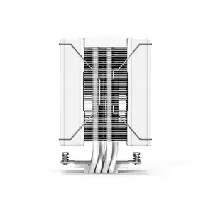 ID-COOLING FROZN A410 DW White CPU Air Cooler, Dual 120mm PWM Fans, 4 Direct-Touch Heatpipes, Tower Air Cooler for Intel & AMD Processors
