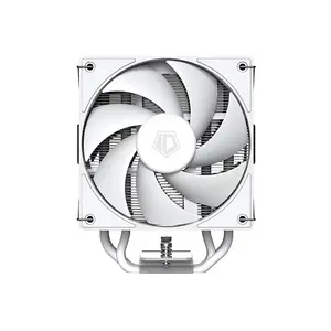 ID-COOLING FROZN A410 DW White CPU Air Cooler, Dual 120mm PWM Fans, 4 Direct-Touch Heatpipes, Tower Air Cooler for Intel & AMD Processors