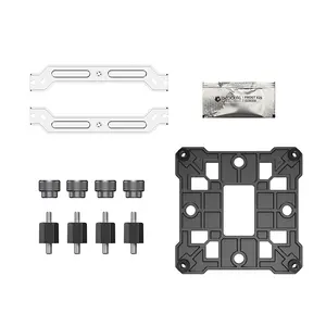 ID-COOLING SE-214-XT DF ARGB Black CPU Air Cooler,120mm ARGB PWM Fans, 4 Direct-Touch Heatpipes, Tower Air Cooler for Intel & AMD Processors
