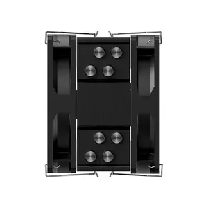 ID-COOLING SE-214-XT V2 PLUS CPU Air Cooler, Dual 120mm PWM Fans, 4 Direct-Touch Heatpipes, Tower Air Cooler for Intel & AMD Processors