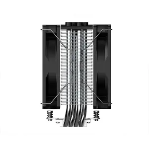 ID-COOLING SE-214-XT V2 PLUS CPU Air Cooler, Dual 120mm PWM Fans, 4 Direct-Touch Heatpipes, Tower Air Cooler for Intel & AMD Processors