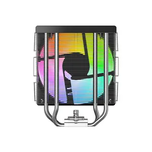 ID-COOLING SE-214-XT V2 ARGB CPU Air Cooler, High-Performance Tower Heatsink Design, Addressable RGB Lighting, Direct Contact Heatpipe CPU Cooling Solution