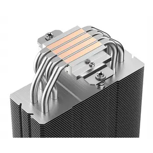 ID-COOLING SE-214-XT ZF ARGB White CPU Air Cooler, 120mm ARGB PWM Fan, 4 Direct-Touch Heatpipes, Tower Air Cooler for Intel & AMD Processors
