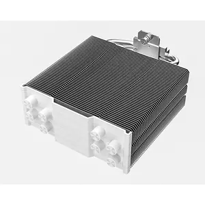 ID-COOLING SE-214-XT ZF ARGB White CPU Air Cooler, 120mm ARGB PWM Fan, 4 Direct-Touch Heatpipes, Tower Air Cooler for Intel & AMD Processors