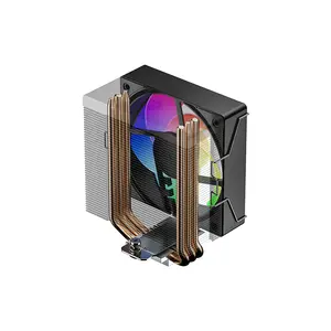 ID-COOLING SE-903-XT ARGB V2 CPU Air Cooler, Single Tower Heatsink Design, 150W TDP Cooling Capacity, 3 Copper Heatpipes, 100mm ARGB PWM Fan, Compact CPU Cooling Solution
