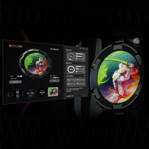 ID-COOLING SL360 XE LCD 360mm Liquid CPU Cooler, Triple Fan Premium AIO Water Cooling System with LCD Display and ARGB Lighting