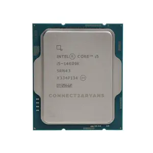 Intel Core i5-14600K Desktop Processor 14 Cores 20 Threads, Up to 5.30GHz Turbo Boost Clock, Unlocked Multiplier, 24MB Smart Cache, LGA1700 Raptor Lake Refresh Gaming CPU