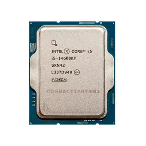 Intel Core i5-14600KF Desktop Processor 14 Cores 20 Threads, Up to 5.30GHz Turbo Boost Clock, Unlocked Multiplier, 24MB Smart Cache, LGA1700 Raptor Lake Refresh Gaming CPU