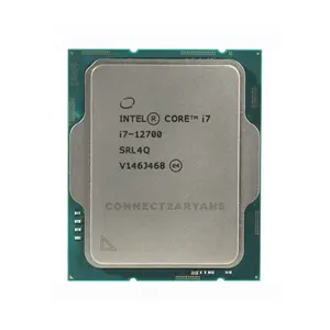 Intel Core i7-12700 Desktop Processor 12 Cores 20 Threads, Up to 4.90GHz Turbo Boost Clock, Integrated Graphics, 25MB Smart Cache, LGA1700 Alder Lake Gaming and Productivity CPU