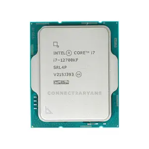 Intel Core i7-12700KF Desktop Processor 12 Cores 20 Threads, Up to 5.00GHz Turbo Boost Clock, Unlocked Multiplier, 25MB Smart Cache, LGA1700 Alder Lake Gaming CPU
