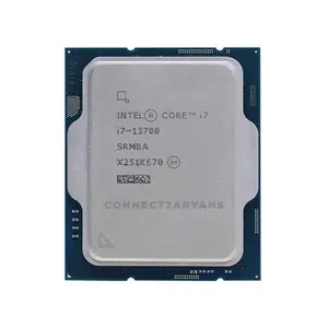 Intel Core i7-13700 Desktop Processor 16 Cores 24 Threads, Up to 5.20GHz Turbo Boost Clock, Integrated Graphics, 30MB Smart Cache, LGA1700 Performance Gaming CPU