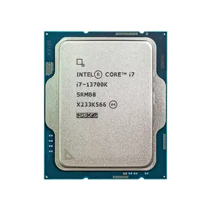 Intel Core i7-13700K Desktop Processor 16 Cores 24 Threads, Up to 5.40GHz Turbo Boost Clock, Integrated Graphics, 30MB Smart Cache, LGA1700 Unlocked Gaming CPU