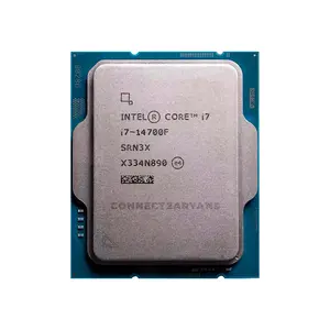 Intel Core i7-14700F Desktop Processor, 20 Cores and 28 Threads, Up to 5.4GHz Max Boost Clock, LGA1700 Socket, 14th Gen High-Performance Gaming and Productivity Desktop CPU